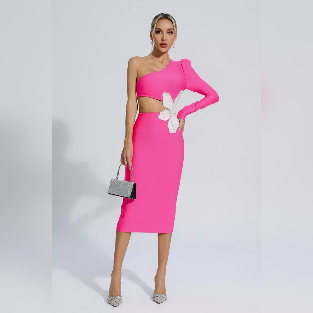 Catchall dress pink S